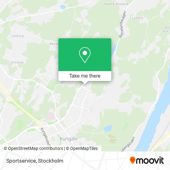 Sportservice map