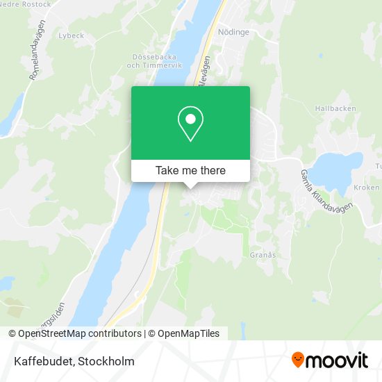 Kaffebudet map