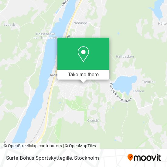 Surte-Bohus Sportskyttegille map