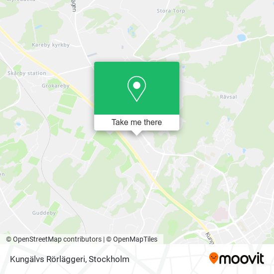 Kungälvs Rörläggeri map