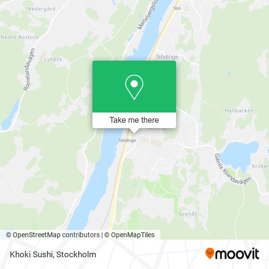 Khoki Sushi map