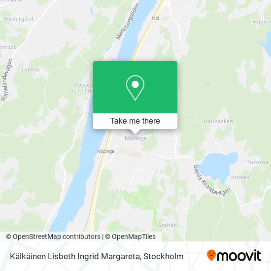 Kälkäinen Lisbeth Ingrid Margareta map