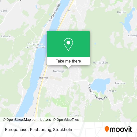 Europahuset Restaurang map