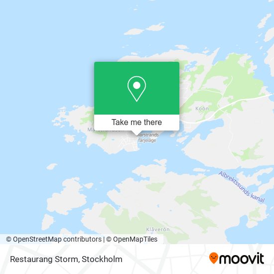 Restaurang Storm map