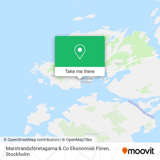 Marstrandsföretagarna & Co Ekonomisk Fören map