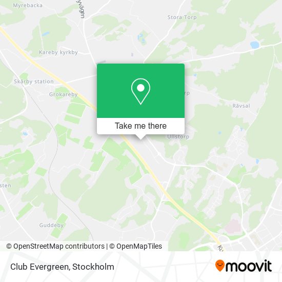 Club Evergreen map