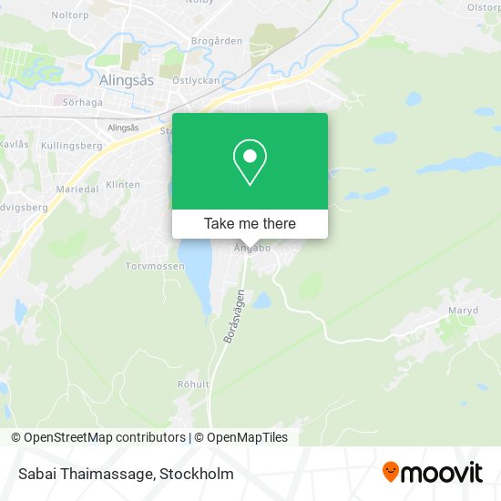 Sabai Thaimassage map