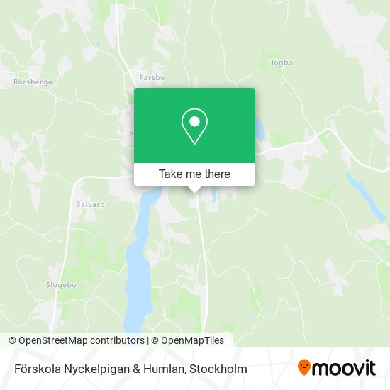 Förskola Nyckelpigan & Humlan map