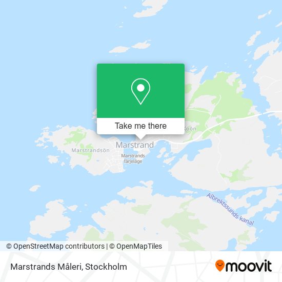 Marstrands Måleri map
