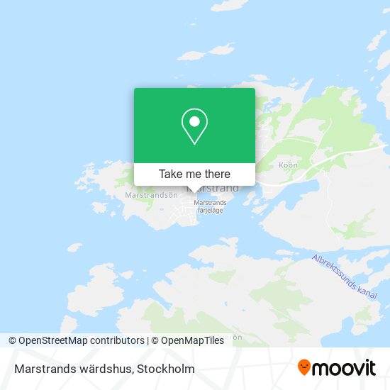 Marstrands wärdshus map