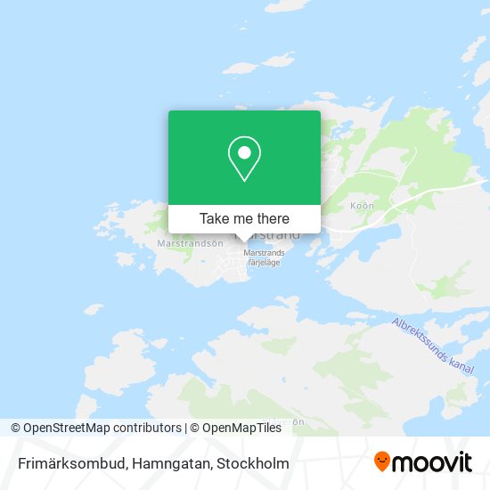 Frimärksombud, Hamngatan map