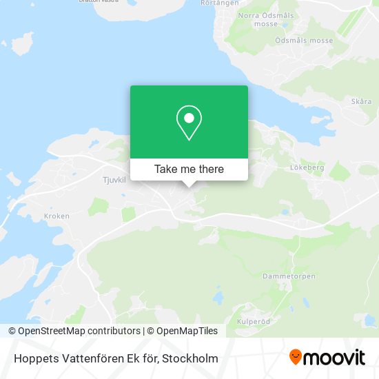 Hoppets Vattenfören Ek för map