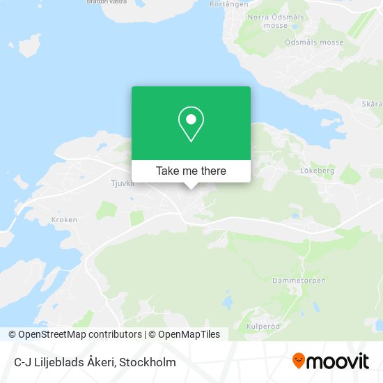 C-J Liljeblads Åkeri map