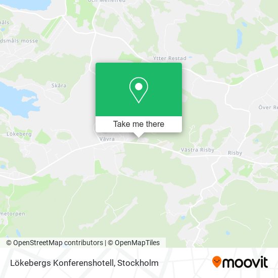 Lökebergs Konferenshotell map