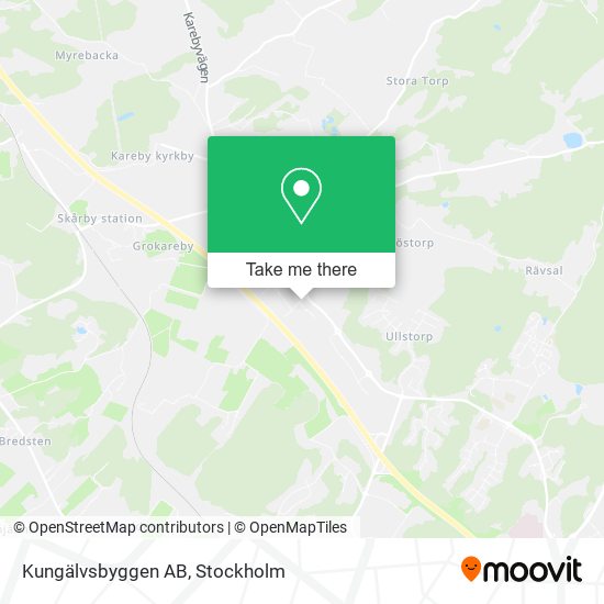Kungälvsbyggen AB map