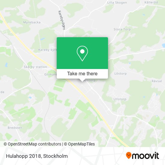 Hulahopp 2018 map