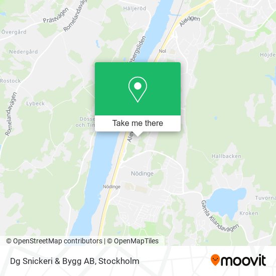 Dg Snickeri & Bygg AB map