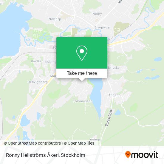 Ronny Hellströms Åkeri map