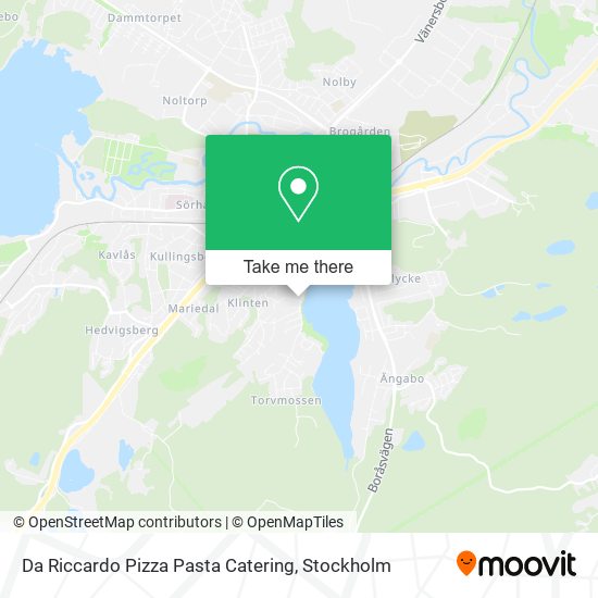 Da Riccardo Pizza Pasta Catering map