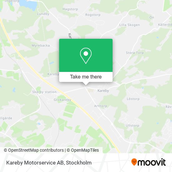 Kareby Motorservice AB map