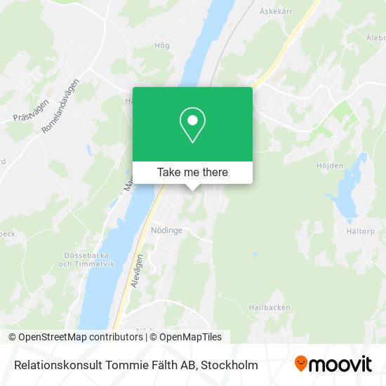 Relationskonsult Tommie Fälth AB map