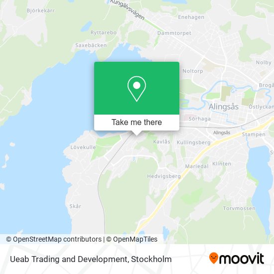 Ueab Trading and Development map