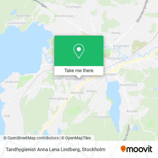 Tandhygienist Anna Lena Lindberg map