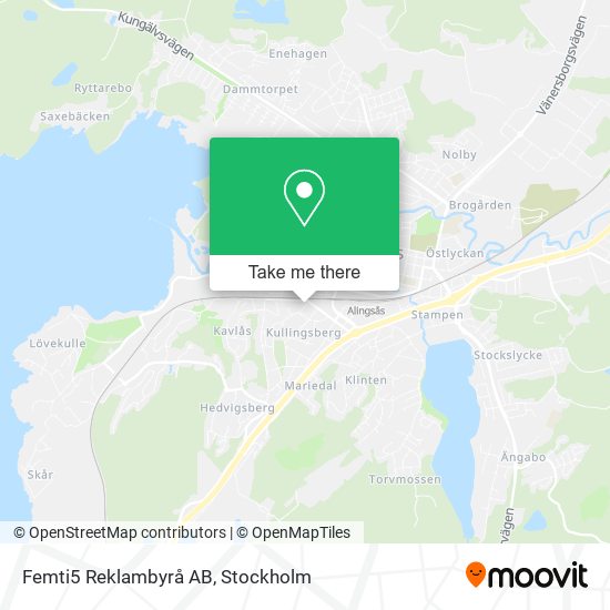 Femti5 Reklambyrå AB map