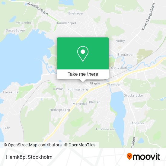 Hemköp map