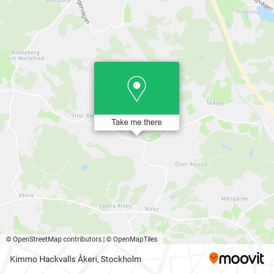 Kimmo Hackvalls Åkeri map