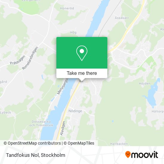 Tandfokus Nol map