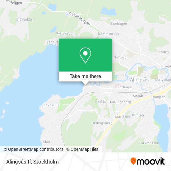 Alingsås If map