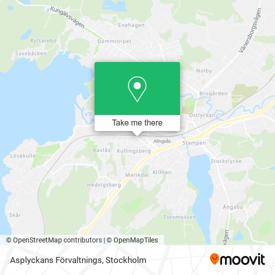 Asplyckans Förvaltnings map