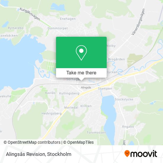 Alingsås Revision map