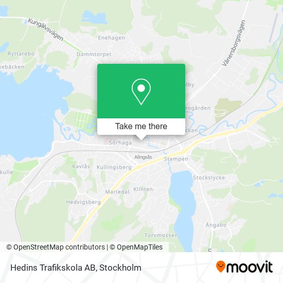 Hedins Trafikskola AB map