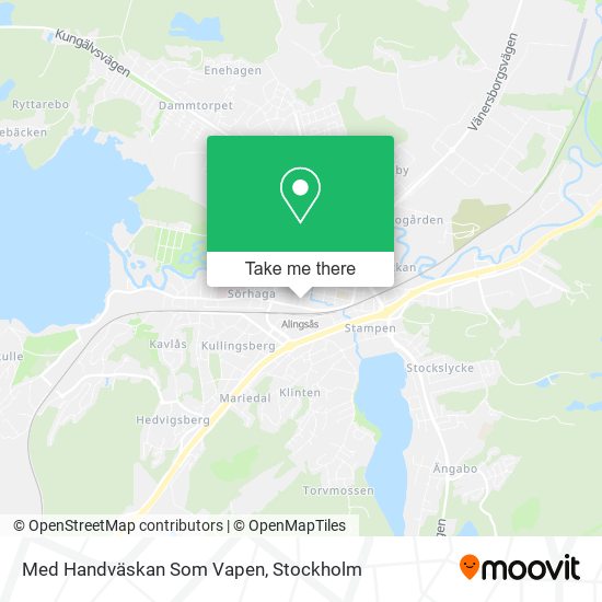 Med Handväskan Som Vapen map