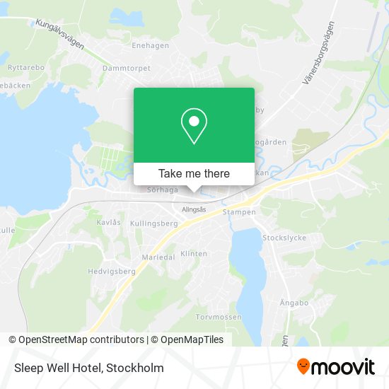 Sleep Well Hotel map