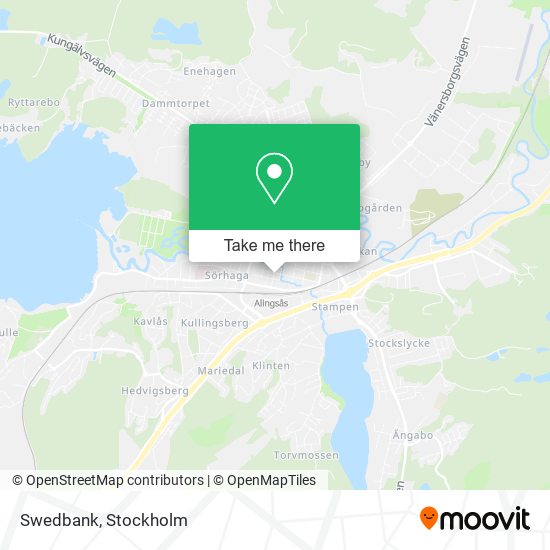 Swedbank map