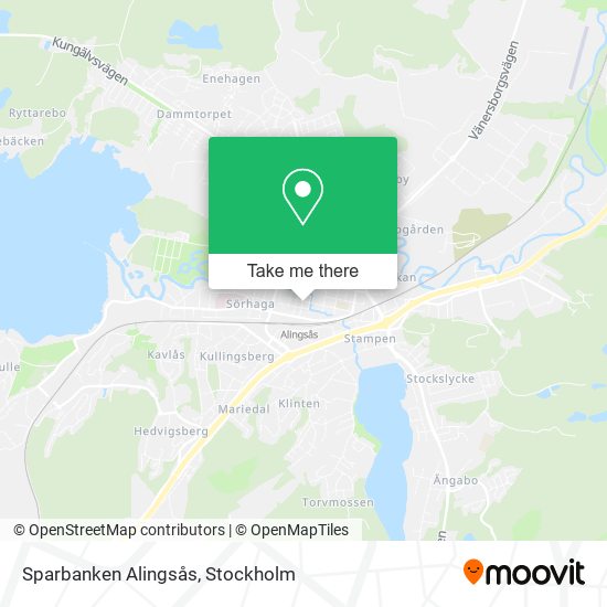 Sparbanken Alingsås map