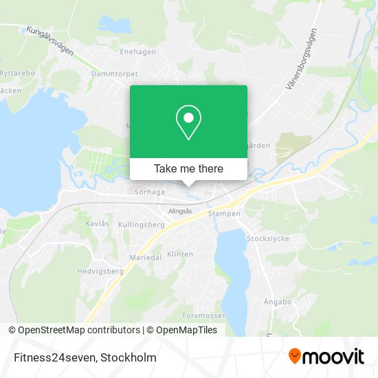 Fitness24seven map