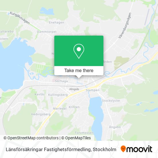 Länsförsäkringar Fastighetsförmedling map
