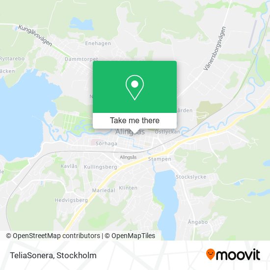 TeliaSonera map