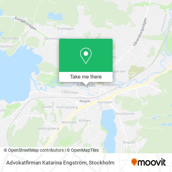 Advokatfirman Katarina Engström map