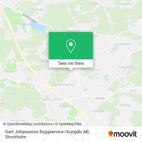Gert Johanssons Byggservice i Kungälv AB map