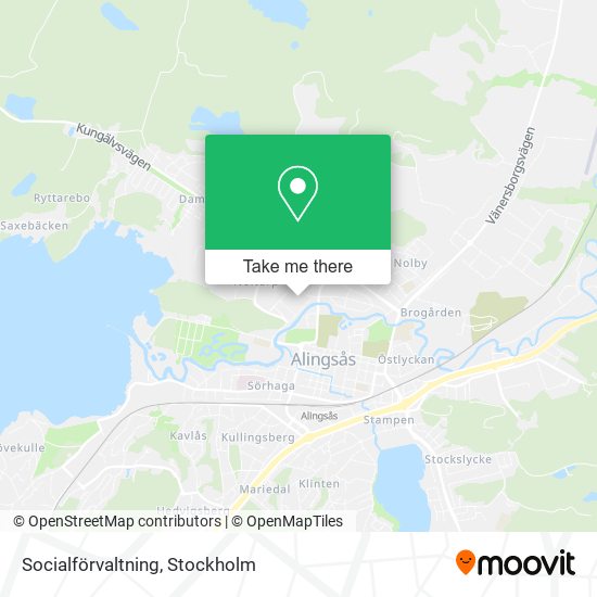 Socialförvaltning map