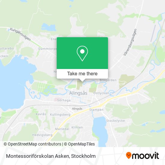 Montessoriförskolan Asken map