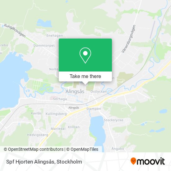 Spf Hjorten Alingsås map