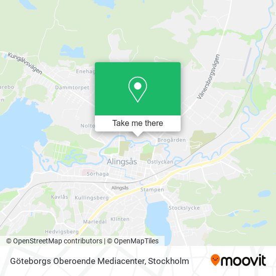 Göteborgs Oberoende Mediacenter map