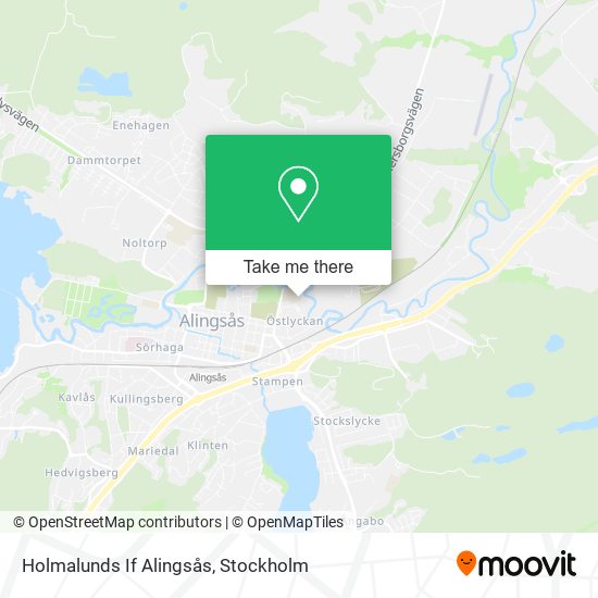 Holmalunds If Alingsås map