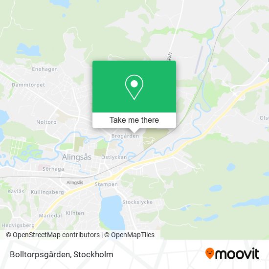 Bolltorpsgården map